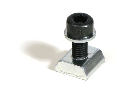 WGS-GPM-M5x10 Slotted nut with screw and washer